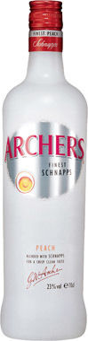 Archers Peach Schnapps 70cl